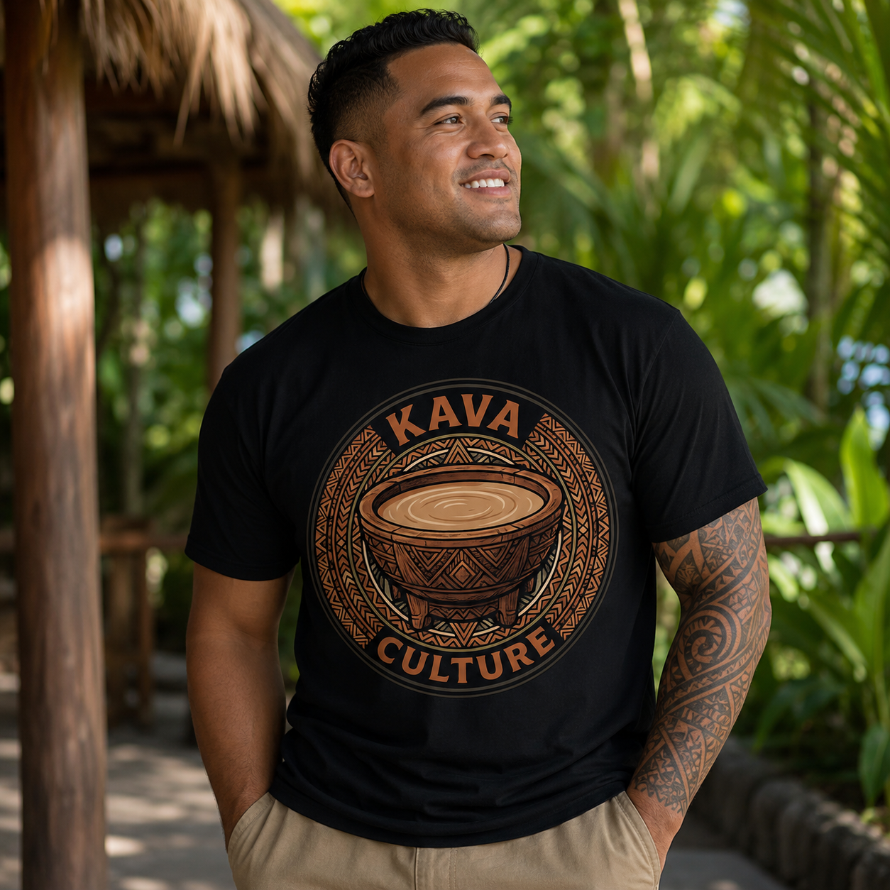 "Kava Culture" T-Shirt | Fiji-Inspired Graphic Tee