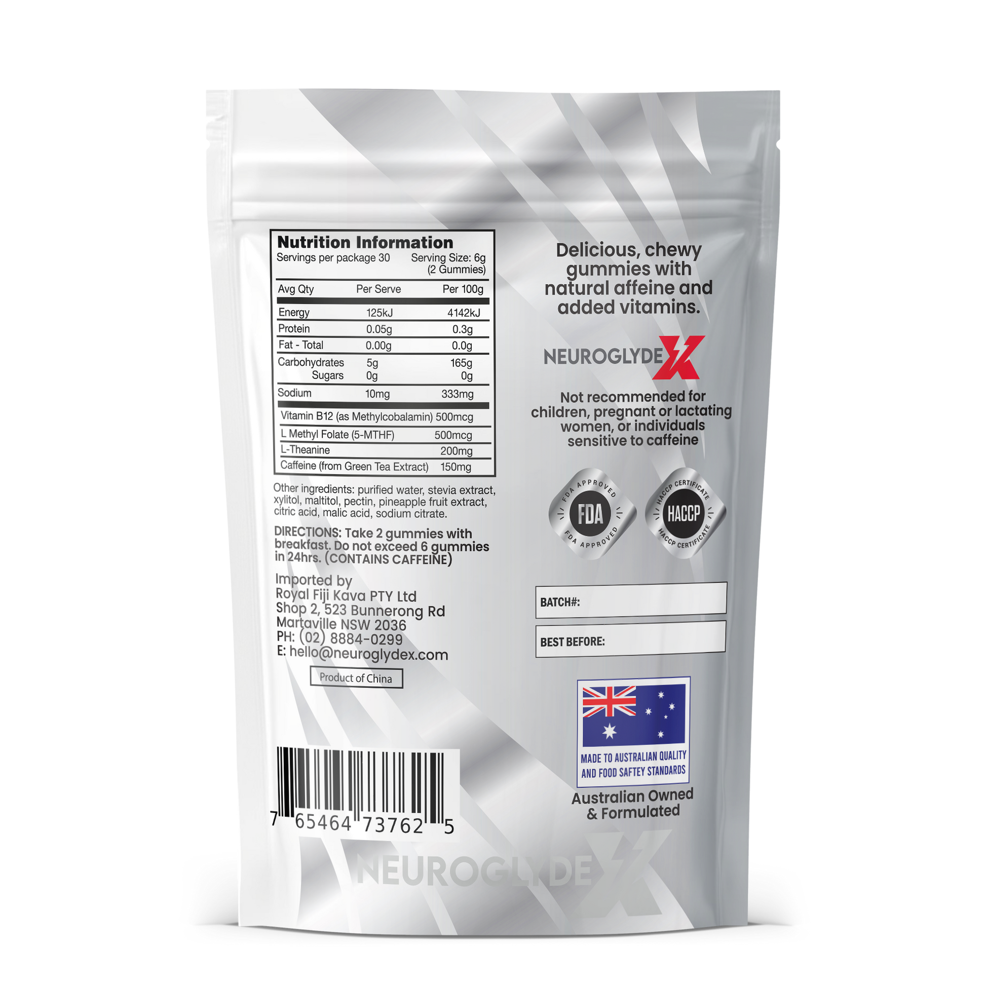 Neuroglyde X Energy & Focus - Kava Pros