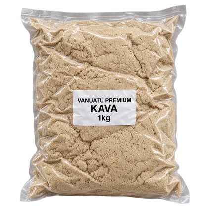 Vanuatu Premium Kava 1kg + Free Strainer Bag